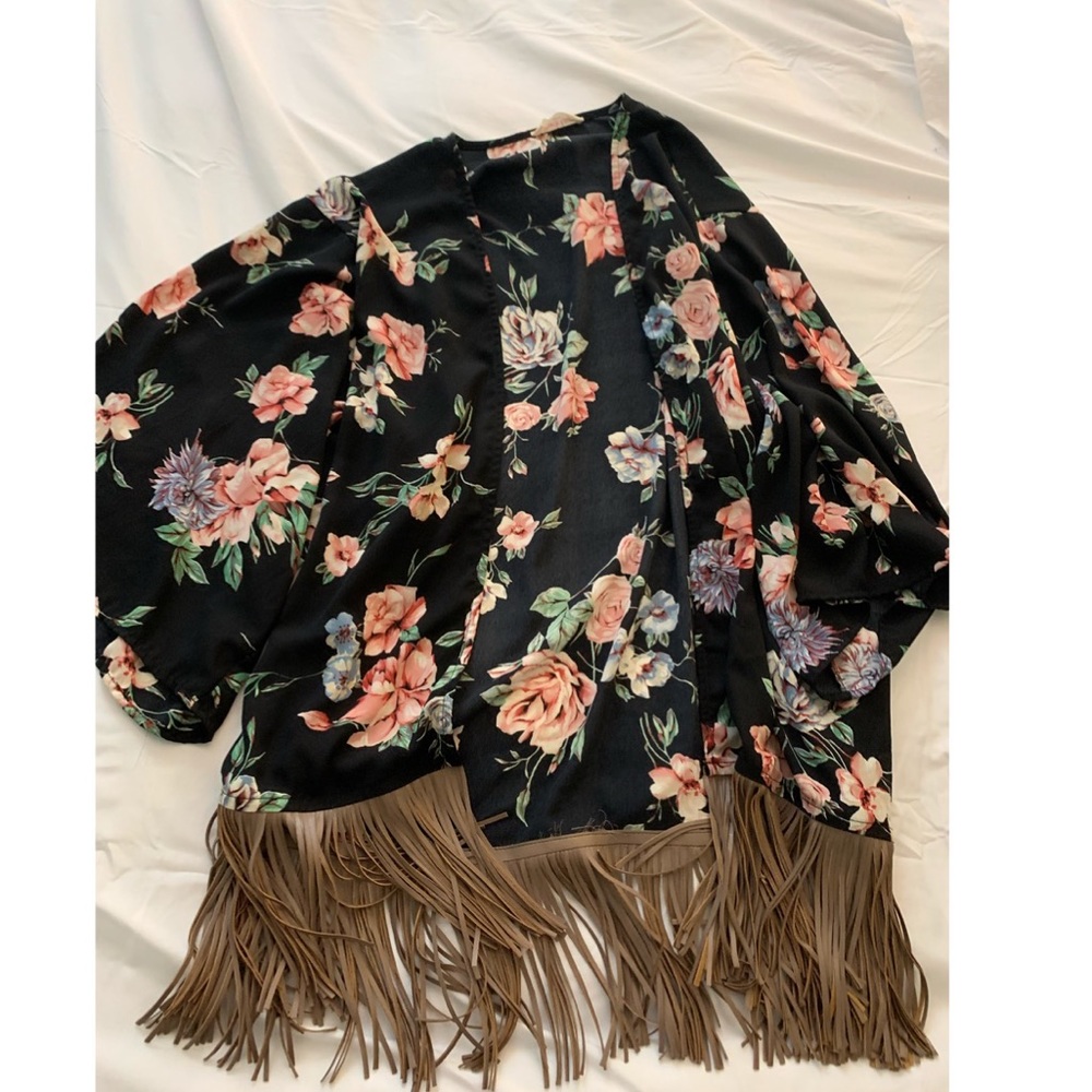 Floral kimono